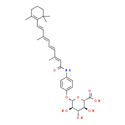 ChemSpider 2D Image | Fenretinide Glucuronide | C32H41NO8