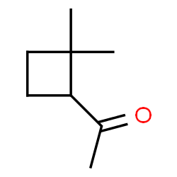 ChemSpider 2D Image | 1-(2,2-Dimethylcyclobutyl)ethanone | C8H14O