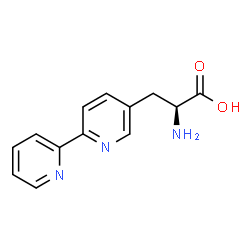 ChemSpider 2D Image | 3-(2,2'-Bipyridin-5-yl)-L-alanine | C13H13N3O2