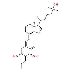 ChemSpider 2D Image | 2alpha-propyl-1alpha,25-dihydroxyvitamin D3 | C30H50O3