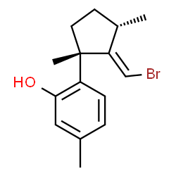 ChemSpider 2D Image | isolaurenisol | C15H19BrO