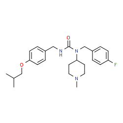 ChemSpider 2D Image | Pimavanserin | C25H34FN3O2