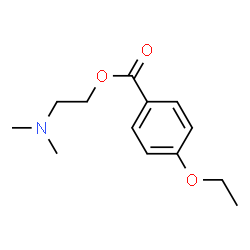ChemSpider 2D Image | 2-(Dimethylamino)ethyl 4-ethoxybenzoate | C13H19NO3