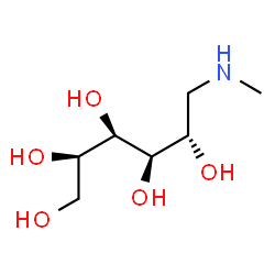 ChemSpider 2D Image | meglumine | C7H17NO5