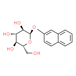 ChemSpider 2D Image | 2-naphthyl alpha-D-glucoside | C16H18O6