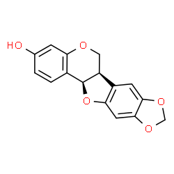 ChemSpider 2D Image | (-)-maackiain | C16H12O5