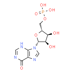 ChemSpider 2D Image | Inosinic acid | C10H13N4O8P