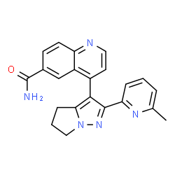 ChemSpider 2D Image | Galunisertib | C22H19N5O