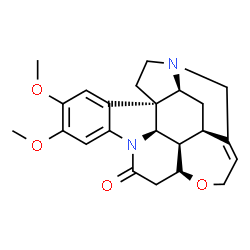 ChemSpider 2D Image | (8alpha)-2,3-Dimethoxystrychnidin-10-one | C23H26N2O4