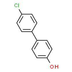 ChemSpider 2D Image | 4'-Chloro-4-biphenylol | C12H9ClO