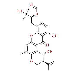 ChemSpider 2D Image | varixanthone | C26H28O8