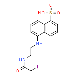 ChemSpider 2D Image | IAEDANS | C14H15IN2O4S