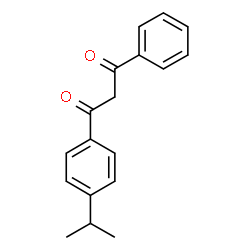 ChemSpider 2D Image | Isopropyl dibenzoylmethane | C18H18O2