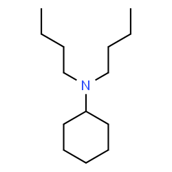 ChemSpider 2D Image | N,N-Dibutylcyclohexanamine | C14H29N