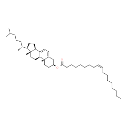 ChemSpider 2D Image | (3beta)-Cholesta-5,7-dien-3-yl (9Z)-9-octadecenoate | C45H76O2