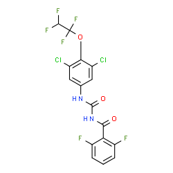 ChemSpider 2D Image | hexaflumuron | C16H8Cl2F6N2O3