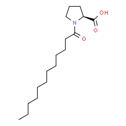 ChemSpider 2D Image | LAUROYL PROLINE | C17H31NO3