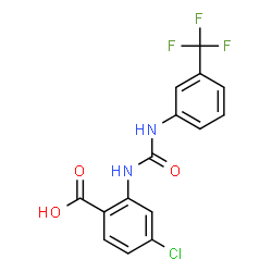 ChemSpider 2D Image | NS3694 | C15H10ClF3N2O3