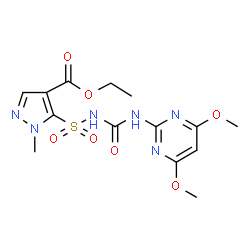 ChemSpider 2D Image | pyrazosulfuron-ethyl | C14H18N6O7S