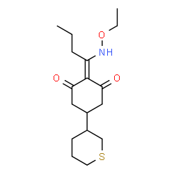 ChemSpider 2D Image | cycloxydim | C17H27NO3S