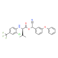 ChemSpider 2D Image | tau-fluvalinate | C26H22ClF3N2O3
