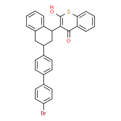 ChemSpider 2D Image | Difethialone | C31H23BrO2S