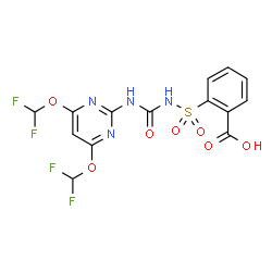 ChemSpider 2D Image | primisulfuron [ANSI] | C14H10F4N4O7S
