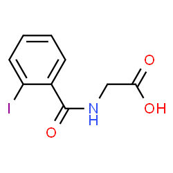 ChemSpider 2D Image | Iodohippuric Acid | C9H8INO3