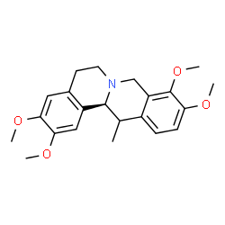ChemSpider 2D Image | (13aS)-2,3,9,10-Tetramethoxy-13-methyl-5,8,13,13a-tetrahydro-6H-isoquinolino[3,2-a]isoquinoline | C22H27NO4