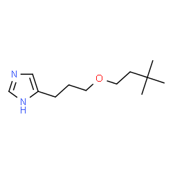 ChemSpider 2D Image | 5-[3-(3,3-Dimethylbutoxy)propyl]-1H-imidazole | C12H22N2O