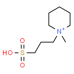 ChemSpider 2D Image | 1-Methyl-1-(3-sulfopropyl)piperidinium | C9H20NO3S