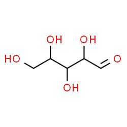 ChemSpider 2D Image | 2,3,4,5-Tetrahydroxypentanal | C5H10O5