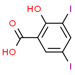ChemSpider 2D Image | VO2800000 | C7H4I2O3