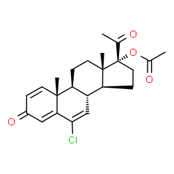 ChemSpider 2D Image | Delmadinone acetate | C23H27ClO4