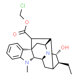 ChemSpider 2D Image | Chloromethyl (16xi,21alpha)-21-hydroxyajmalan-17-carboxylate | C22H27ClN2O3
