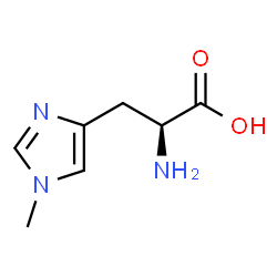 ChemSpider 2D Image | N(tau)-Methyl-L-histidine | C7H11N3O2