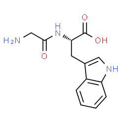 ChemSpider 2D Image | Glycyl-L-tryptophan | C13H15N3O3