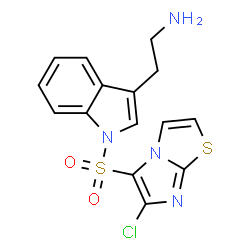 ChemSpider 2D Image | WAY-181,187 | C15H13ClN4O2S2