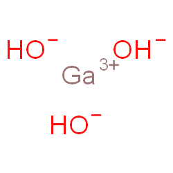 ChemSpider 2D Image | Gallium trihydroxide | H3GaO3