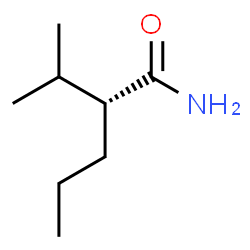 ChemSpider 2D Image | (2R)-2-Isopropylpentanamide | C8H17NO
