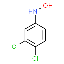 ChemSpider 2D Image | 3,4-Dichloro-N-hydroxyaniline | C6H5Cl2NO