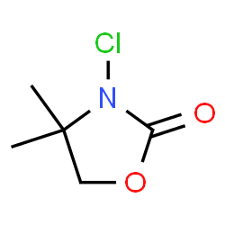 ChemSpider 2D Image | 3-chloro-4,4-dimethyl-2-oxazolidinone | C5H8ClNO2