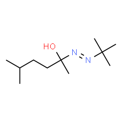 ChemSpider 2D Image | 2-tert-butylazo-2-hydroxy-5-methylhexane | C11H24N2O
