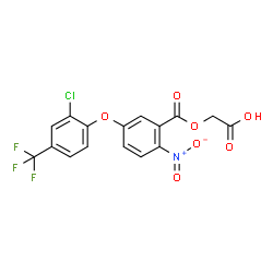 ChemSpider 2D Image | Benzofluorfen | C16H9ClF3NO7