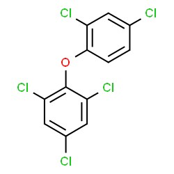 ChemSpider 2D Image | 2,2',4,4',6-Pentachlorodiphenyl ether | C12H5Cl5O