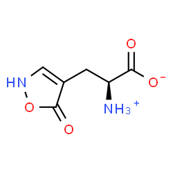 ChemSpider 2D Image | 3-(5-oxoisoxazolin-4-yl)-L-alanine | C6H8N2O4