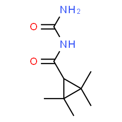 ChemSpider 2D Image | 2,2,3,3-tetramethylcyclopropanecarbonylurea | C9H16N2O2
