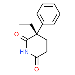 ChemSpider 2D Image | (S)-glutethimide | C13H15NO2