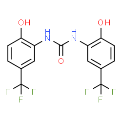 ChemSpider 2D Image | NS1643 | C15H10F6N2O3