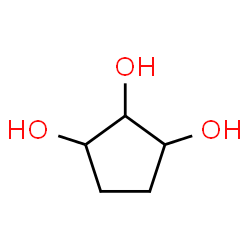 ChemSpider 2D Image | 1,2,3-Cyclopentanetriol | C5H10O3